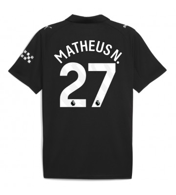 Manchester City Matheus Nunes #27 Udebanetrøje 2025-26 Kortærmet